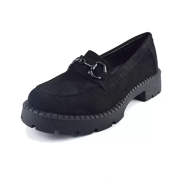 Chaussure pour femme 160 noir daim ..........    sandale médicale femme confortable Maroc